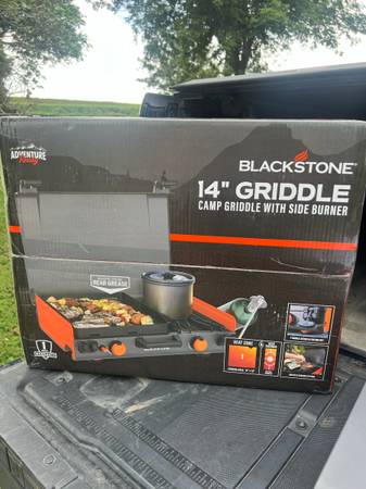 Complete Camping Setup – Coleman Tent, Blackstone Griddle, Queen Air Mattress  1