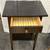 Single Drawer Nightstand, black-brown 3 thumbnail