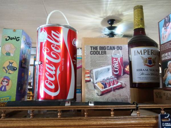 the big can-do cooler w/ box - coke six pack coca-cola 1