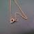 CHAIN LINK NECKLACE 18" total length Gold plated 2 thumbnail