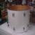 14X10 VINTAGE SLINGERLAND  ORANGE/GOLD SPARKLE TOM DRUM SHELL 2 thumbnail