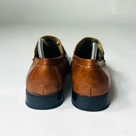 Stacy Adams Brown Leather Bit Loafers Size 9 - clothing  display picture 3