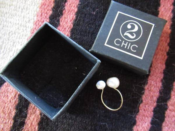 Pearl adjustable ring 1