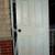 DOOR Bedroom Bathroom Entrance 6 Panel White Wood Hinges Doorknob Lock 15 thumbnail
