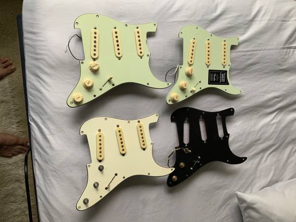 Fender assorted Stratocaster pickguards 1
