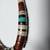 Turquoise and multi-stone heishi necklace 3 thumbnail