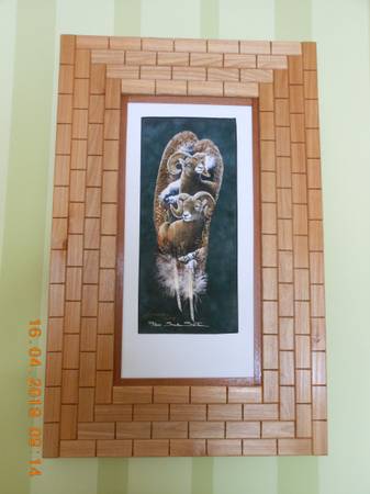 #382 Mountain Vigil print by Sandra SanTara 1