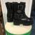 Womens Lady Harley Boots - Black Leather 7 thumbnail