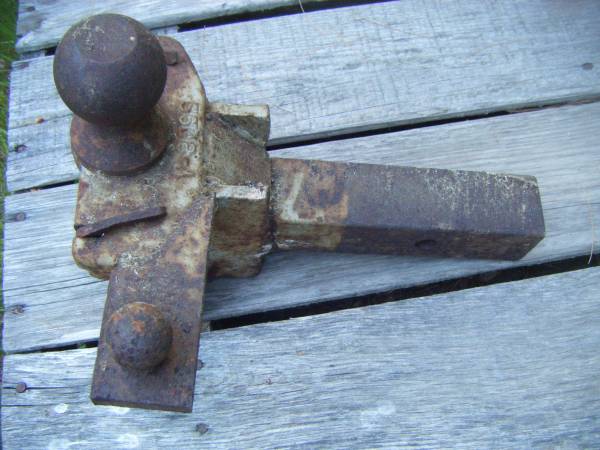 Solid Steel Trailer Drawbar 1