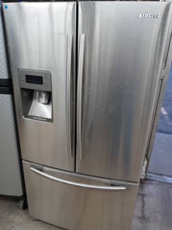 🌲Samsung stainless steel french door refrigerator 1