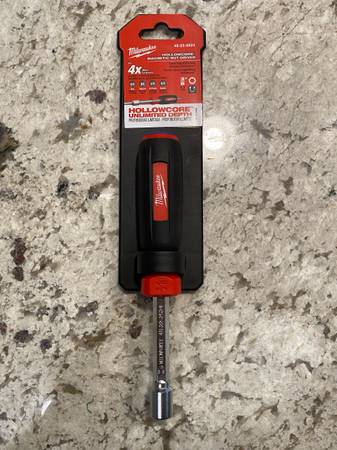 Milwaukee 3/8” Hollowcore Magnetic Nut Driver 48-22-2524 1