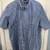 Chaps Mens XL Blue/White Shirt 1 thumbnail