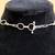Blue Druzy and Amethyst Gemstones in Silver Collar Necklace 3 thumbnail