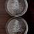 Vintage SET of 2 | 13" Made in FRANCE Glass Platters Trays Christmas 5 thumbnail