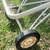 Vintage 1950s White Homecrest Lounge Chair With Wheels 3 thumbnail