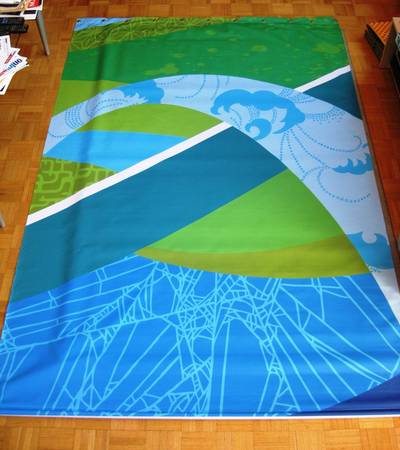 Authentic 2010 Vancouver Olympic Venue Banners 1