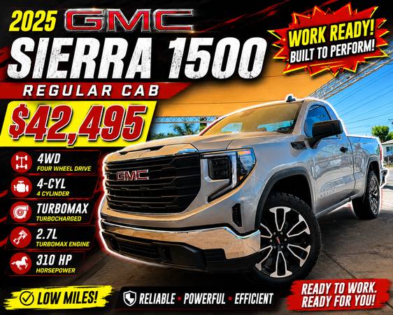 2025 GMC Sierra 4WD TurboMax