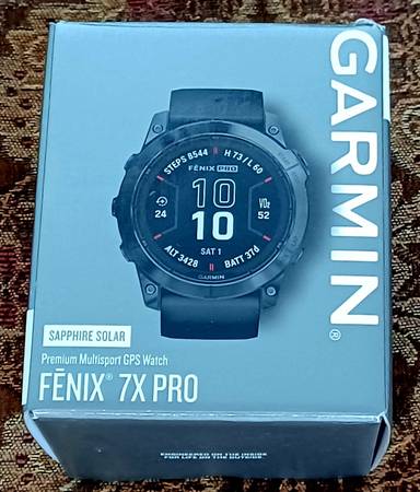 Garmin Fenix 7x Pro Sapphire Solar 1