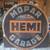 Mopar Hemi Garage Large Die Cut Metal Sign 2 thumbnail