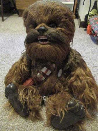 Star Wars Ultimate Co-Pilot Chewie interactive animatronic plush toy 1