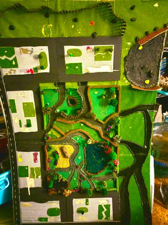 Miniature Diorama Foam Board 1