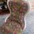 WOOD RUSTIC CHAIR WITH FABRIC 3 thumbnail