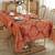 Holiday Thanksgiving Christmas TABLECLOTH 60" x 84" Damask Cloth 1 thumbnail