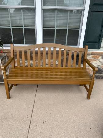 teak bench 1