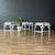 Set of 3 Mid-Century Modern Faux Bamboo Outdoor Stools, c.1960’s 2 thumbnail