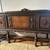 Antique English Jacobean Revival Carved Buffet Server Sideboard 17 thumbnail