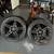 Corvette C8 Stingray Wheels 19x8.5" 20x11 Black Factory OEM 14007 1400 7 thumbnail