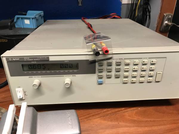 Agilent 6553A Variable/Linear DC Power Supply, 0-35V, 0-15A 1