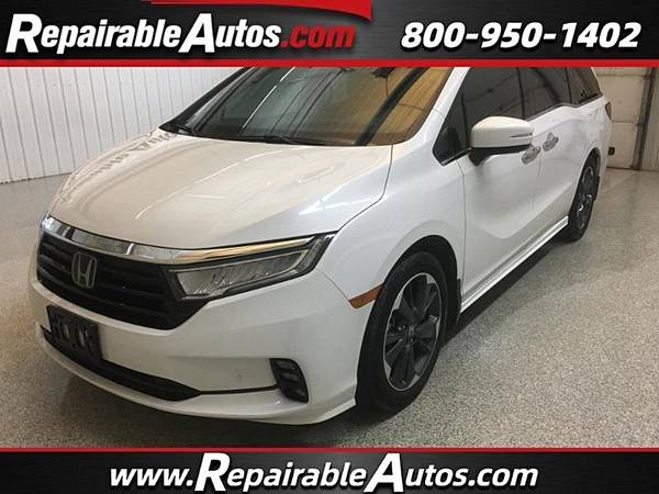 2024 Honda Odyssey Elite Repaired Undercarriage Damage 1
