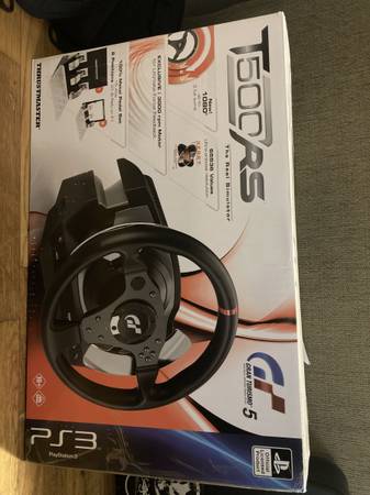 Racing Simulator Wheel and Pedals with game 1