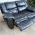 Leather reclining loveseat 2 thumbnail