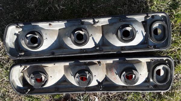 1967-68 Mercury Cougar Tailight boxes, lenses and grills - $250 (Prices Corner)62940364797313122