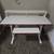 White Desk – Great Condition (Engineered Wood + Metal Legs) 3 thumbnail