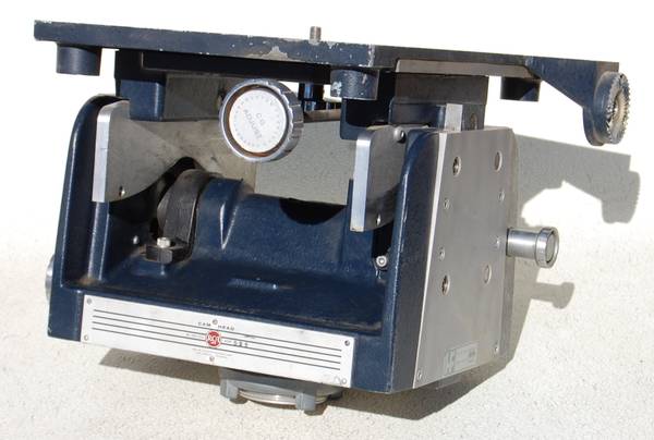 RCA HEAVY DUTY TELEVISION CAMERA HEAD 1