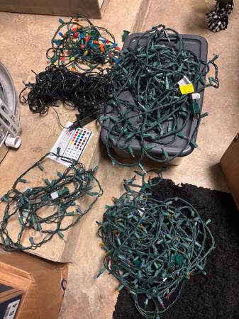 Assorted Christmas lights - all in working order 1