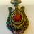 Vintage Sterling Silver 925 Ruby Pop Up Pendant, Ottoman Empire Style 5 thumbnail