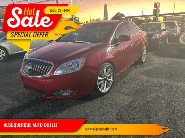 Clean Buick Verano Leather Low Mile Ez In-House Finance Trades Welcome 1