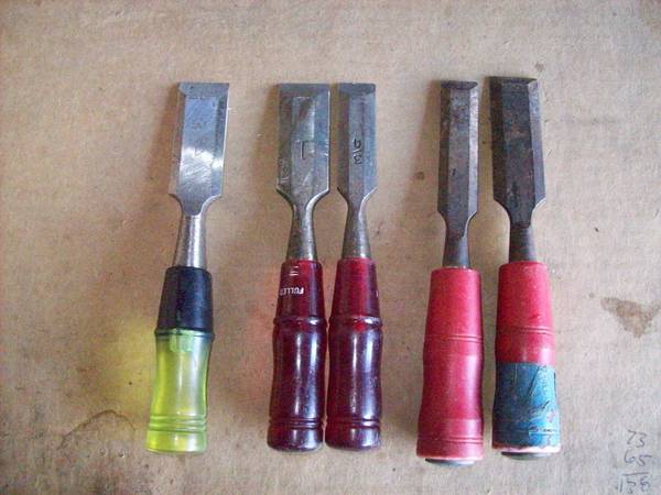 5 Wood chisels 1