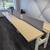 (18) AMQ Rectangular & L Shaped Electric Sit Stand Height Adj Tables 2 thumbnail