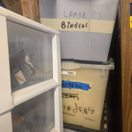Binders, loose leaf.  3 ring.   &***& 1