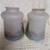 Antique Reverse Painted Frosted Satin Glass Shades in VGC Lot #1 6 thumbnail