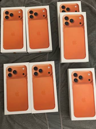 Apple iphone 17 pro max orange sealed box unlocked 1