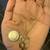 14K Yellow Gold Necklace with Beautiful Design 9 thumbnail