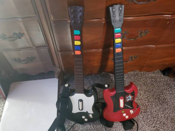 PS2 Guitar Hero Controllers 1