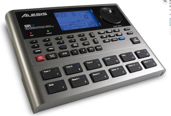 Drum Machine (Alesis SR18) 1