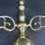 Candle Holders Two Arm Ornate Solid Brass Wall Sconces 12 5/8" Tall 4 thumbnail